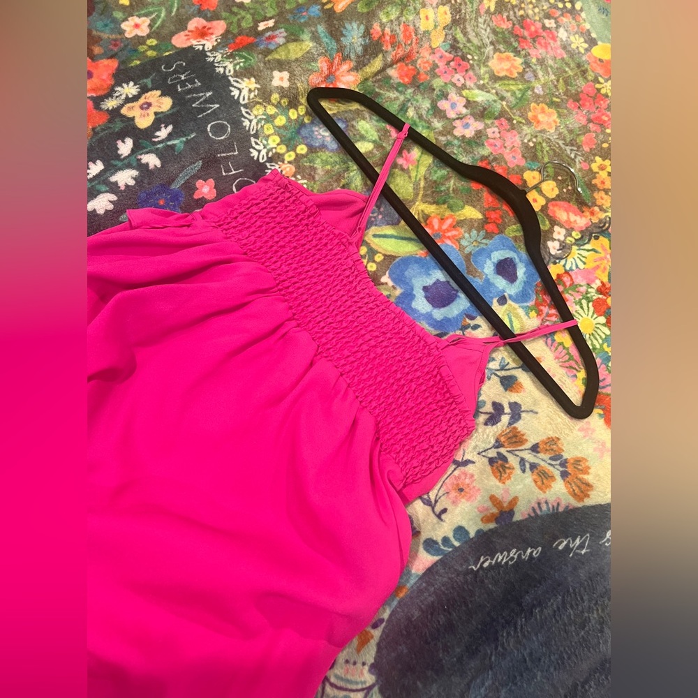Forever 21 Pink Ruffle Dress - Picture 4 of 6